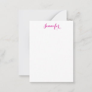 Professional elegant modern minimalist plain name card