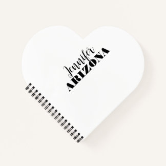 Professional elegant modern minimalist plain notebook