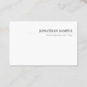 Professional Elegant Modern Minimalistic Template Business Card