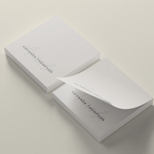Professional Elegant Modern Personalised With Name Post-it Notes