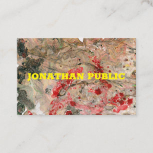 Professional Elegant Modern Trendy Abstract Business Card