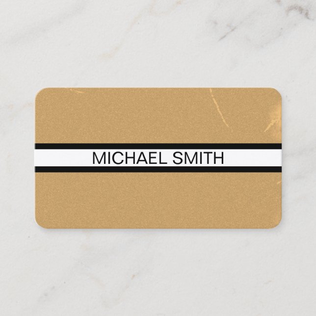 Professional Elegant Modern Vintage Business Card (Front)