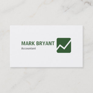 Professional Elegant Modern White Simple Business Card