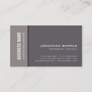 Professional Elegant Plain Premium Pearl Luxe Business Card