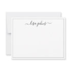 Professional Elegant Script Name Thin Border 