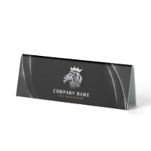  Professional Elegant Silver Lion Logo 