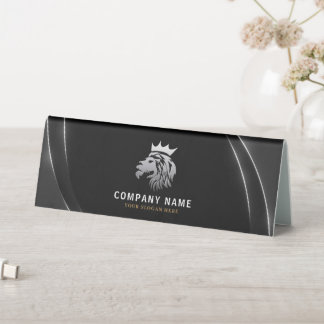 Professional Elegant Silver Lion Logo
