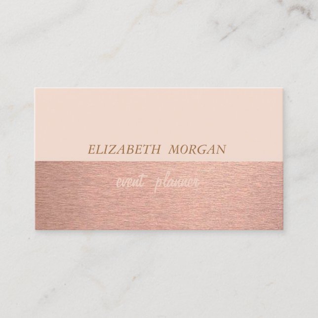 Professional,Elegant Stylish Minimalist Business Card (Front)