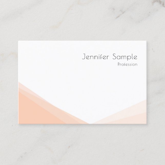 Professional Elegant Template Modern Minimalist Business Card (Front)