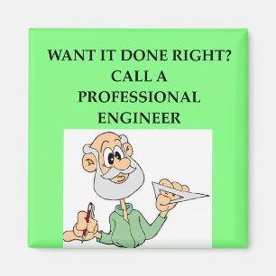 PROFESSIONAL engineer Magnet