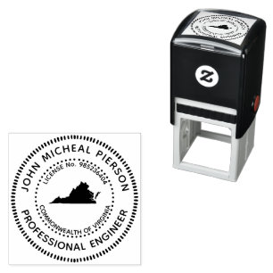 Professional Engineer Virginia Self-inking Stamp