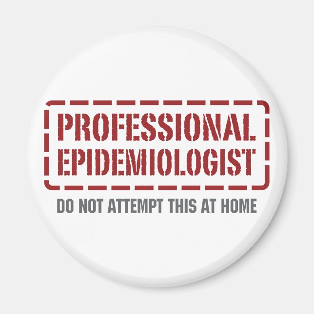 Professional Epidemiologist Magnet (Front)