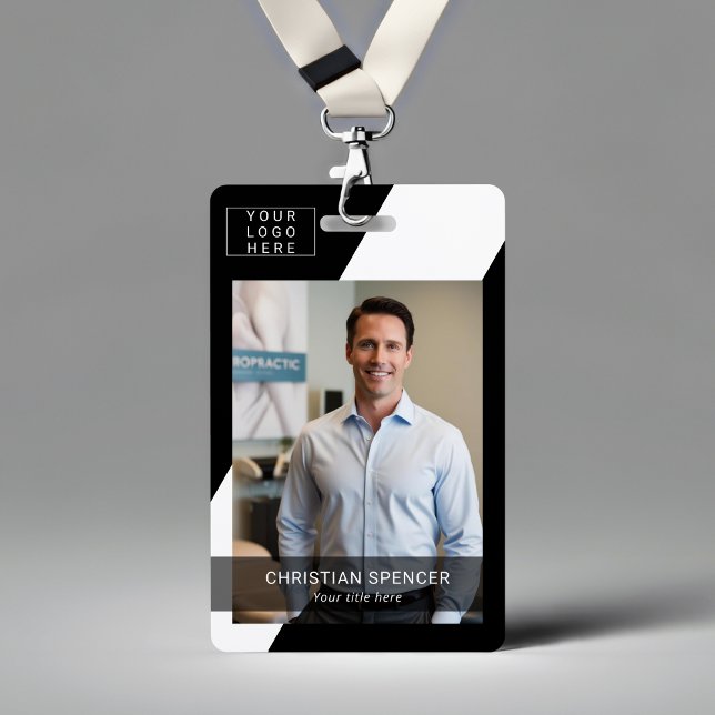Professional Event ID Lanyard name tag photo Badge (Creator Uploaded)