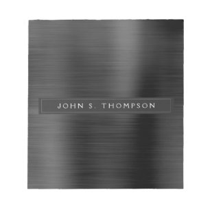 Professional Executive Black Modern Business Notepad