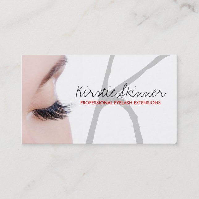 Professional Eyelash Extensions / Business Cards (Front)