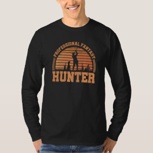 Professional Fantasy Hunter Retro Forest Vintage H T-Shirt