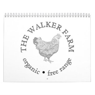 Professional Farm Business Logo Calendar