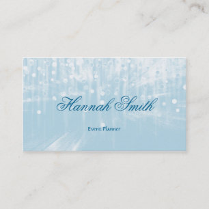 Professional faux glamourous modern elegant plain business card