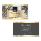 Professional Finance Investment Marble Gold Logo