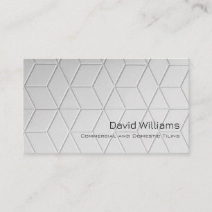 Professional Flooring and Tiler Business Card