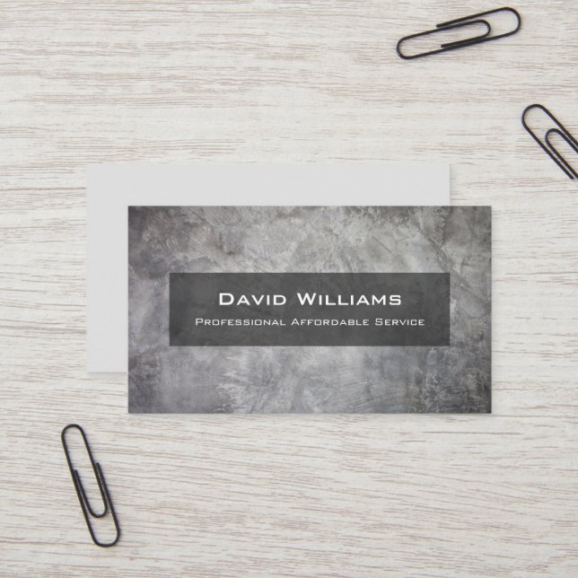 Professional Flooring and Tiler Business Card (Front/Back In Situ)