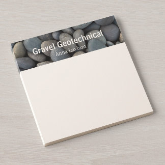 Professional Geologic Consulting Gravel Post-it Notes
