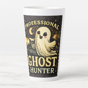 Professional Ghost Hunter Funny Halloween Latte Mug