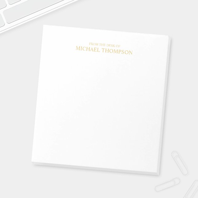 Professional Gold Notepad (Creator Uploaded)