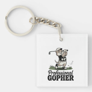 Professional Gopher -  Key Ring