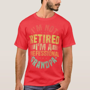 Professional Grandpa Stepdad Bonus Daddy Father T-Shirt