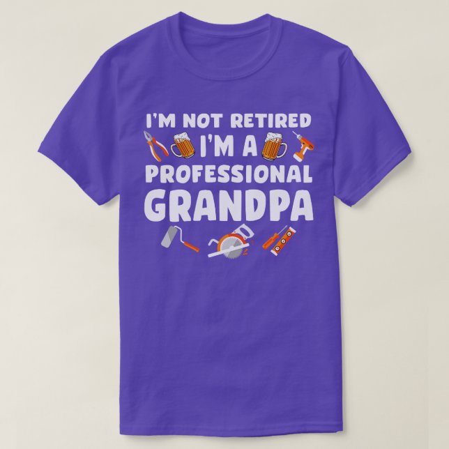 Professional Grandpa T-Shirt (Design Front)