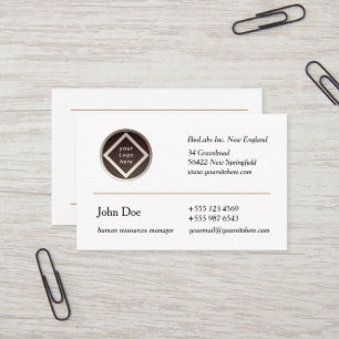Professional graphic business card