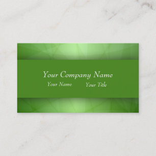Professional Green Business Card