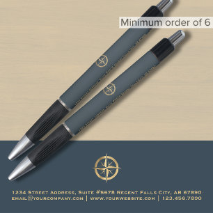 Professional Grey Gold Logo