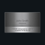 Professional Grey Metal Astronomer Business Card<br><div class="desc">Professional Grey Metal Astronomer Business Card.</div>