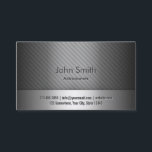 Professional Grey Metal Astronomer Business Card<br><div class="desc">Professional Grey Metal Astronomer Business Card.</div>