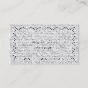 Professional Grey Stone Wall Elegant Modern Simple Business Card