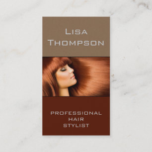 Professional Hair Stylist / Beauty Salon Card