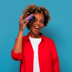 Professional Hairdresser Beauty Salon Hot Pink Business Card