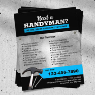 Professional Handyman Plumbing & Repair Service #2 Flyer