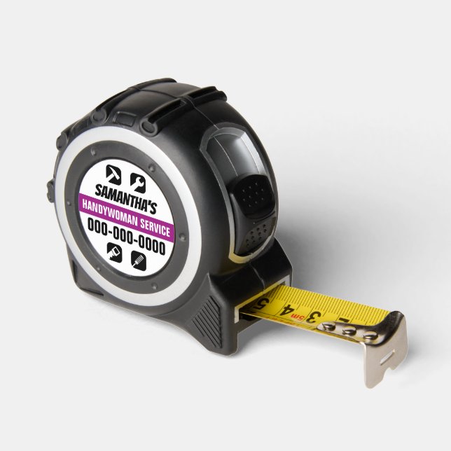 Professional Handywoman Service Tape Measure 1 (Angle)