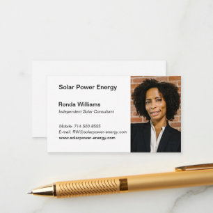 Professional HeadShot Business Card