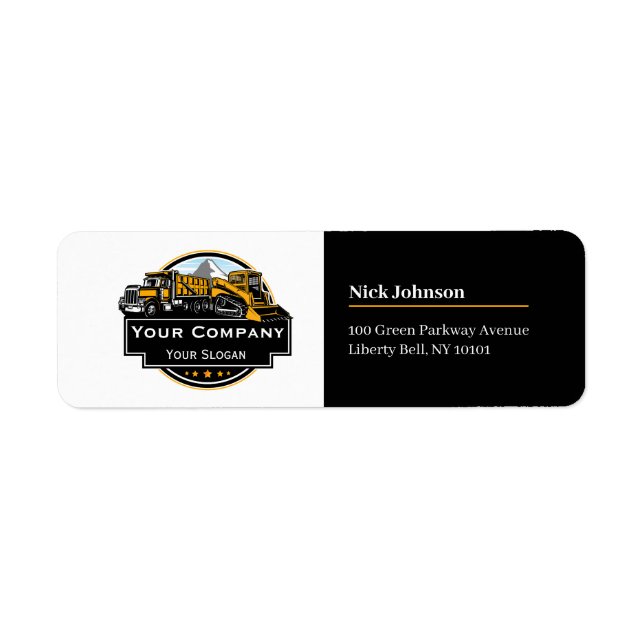 Professional Heavy Equipment Construction Company  (Front)