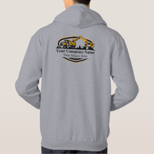 Professional Heavy Equipment Construction Company Hoodie