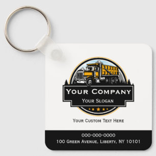 Professional Heavy Equipment Construction Company  Key Ring
