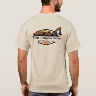 Professional Heavy Equipment Construction Company  T-Shirt