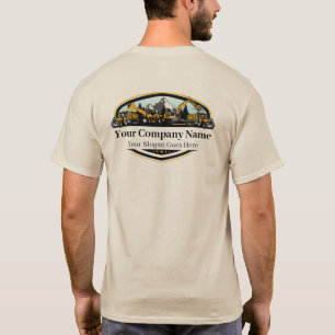 Professional Heavy Equipment Construction Company  T-Shirt