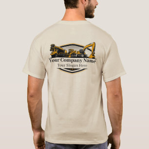 Professional Heavy Equipment Construction Company  T-Shirt
