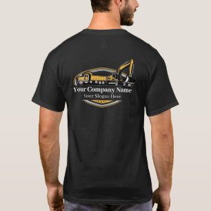 Professional Heavy Equipment Construction Company  T-Shirt