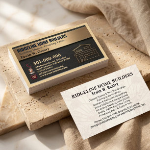 Professional Home Builder & Renovation Contractor  Business Card